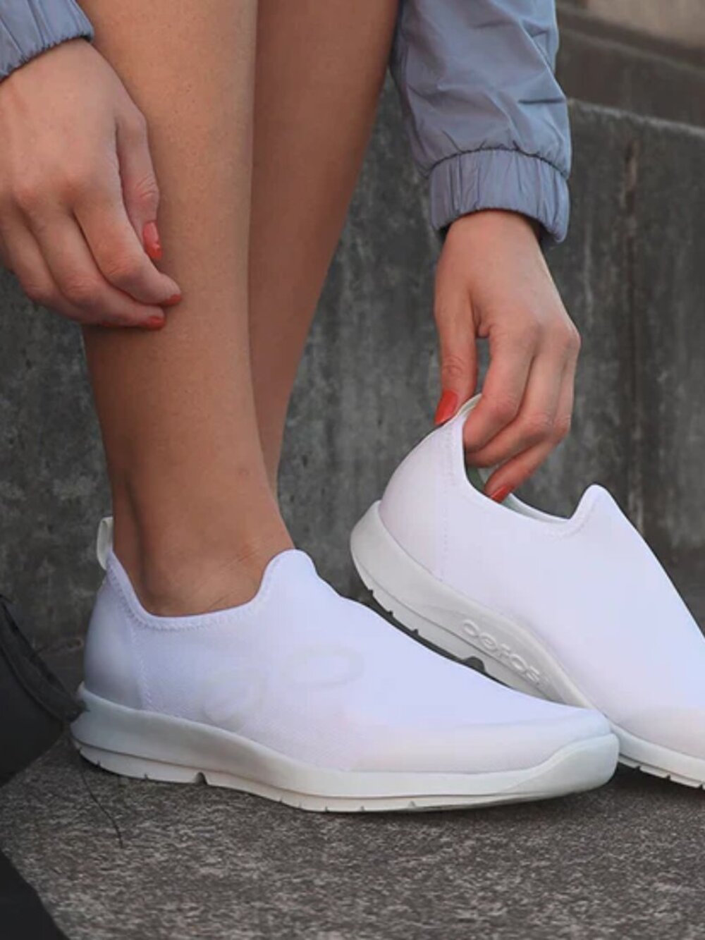 Oofos Oomg Sport Sneakers Women's Pull Slip On Shoes
